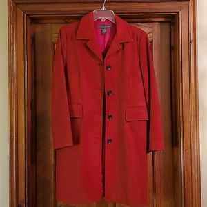 Banana Republic, Petite Large, Red coat